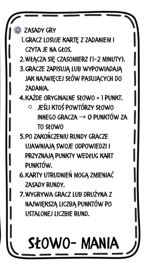Gra słowo-mania