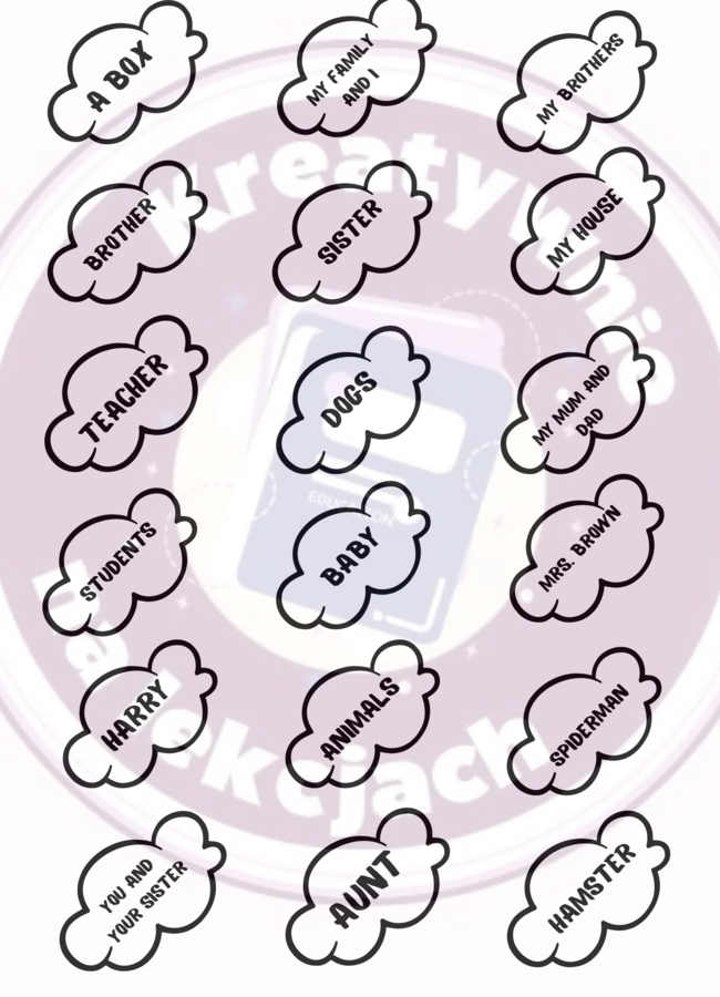 Have/ Has - dopasowywanie