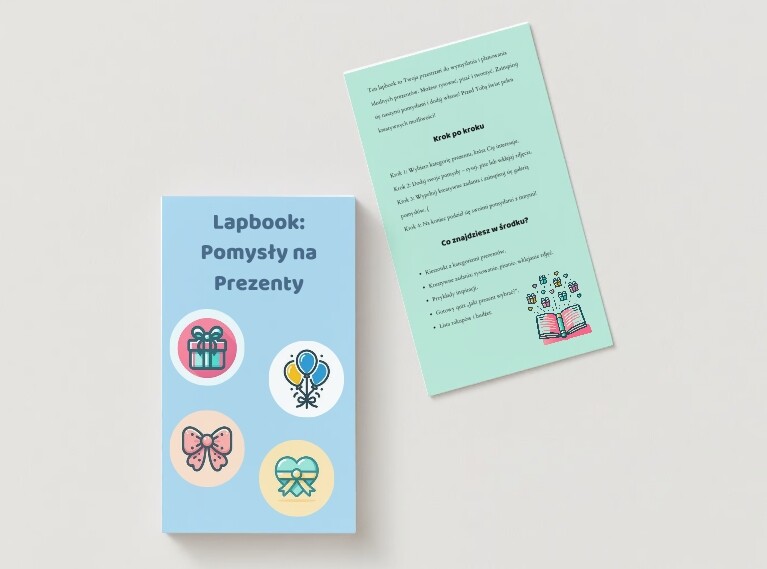 Lapbook. Prezenty