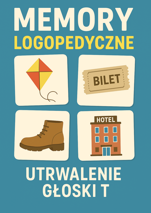 Memory logopedyczne – Utrwalenie głoski „T”