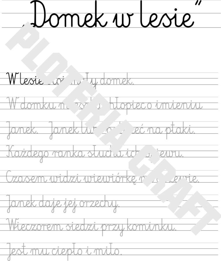 Pisanie po śladzie (pliki jpg i pdf)