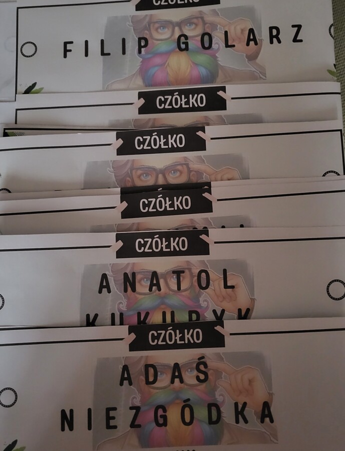 Gra Czółko- postacie- Akademia Pana Kleksa