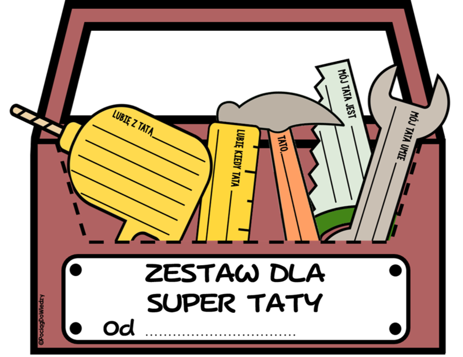 Dzień Taty - Zestaw super taty