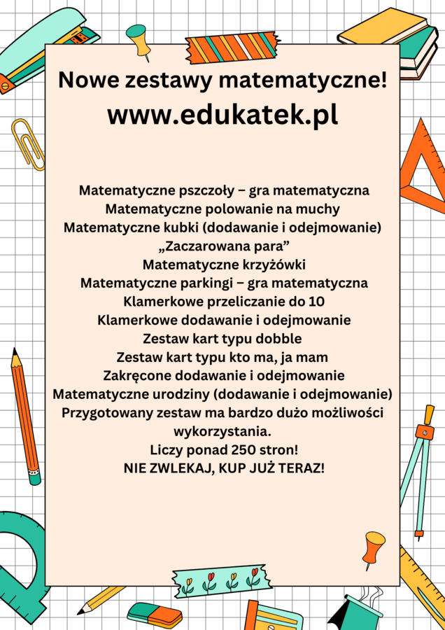 PAKIET DODAWANIE I ODEJMOWANIE