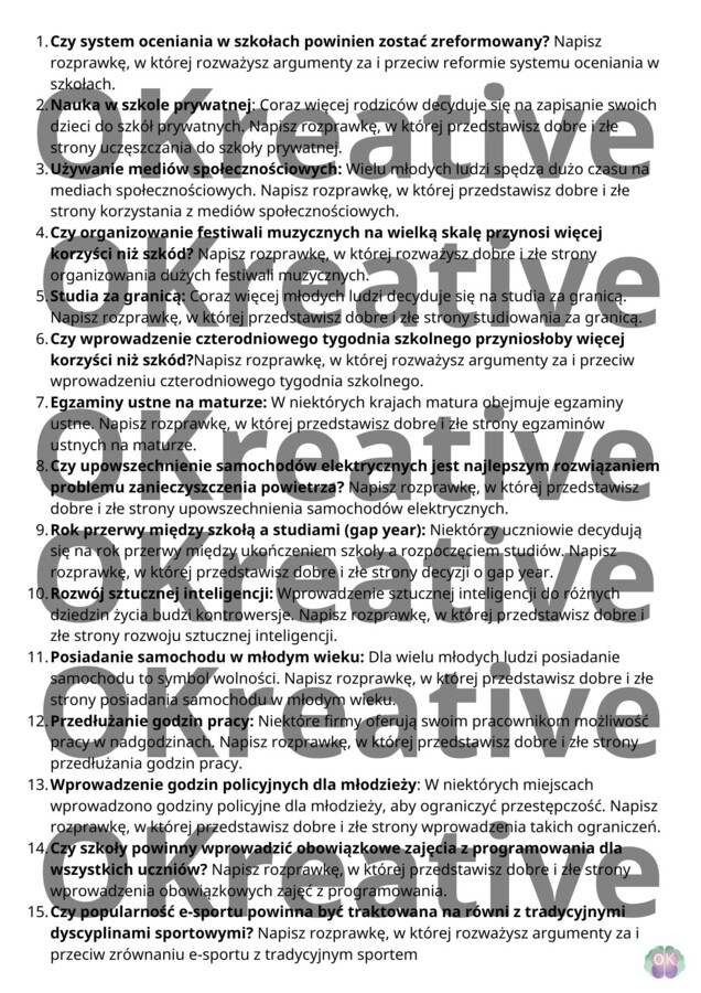 Matura rozszerzona z języka angielskiego – 45 zadań pisemnych (list, artykuł, rozprawka opiniująca i za/przeciw)przygotowanie do matury, zadania pisemne, poziom rozszerzony, gramatyka i słownictwo, ćwiczenia maturalne, writing practice, B2/C1, English ex