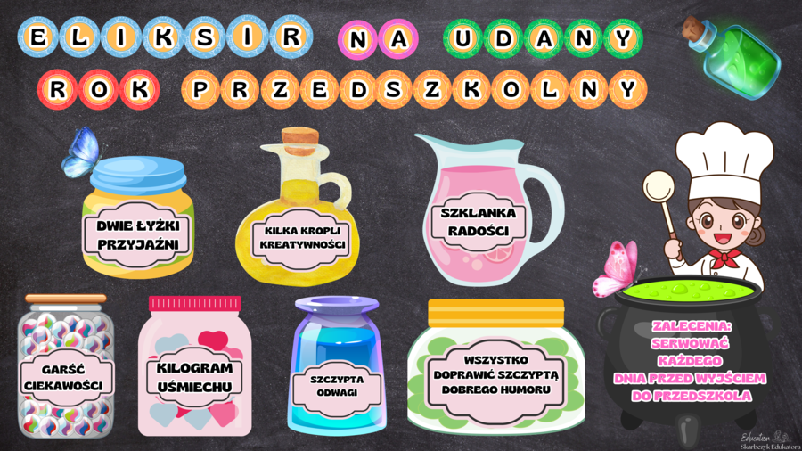ELIKSIR NA UDANY ROK PRZEDSZKOLNY