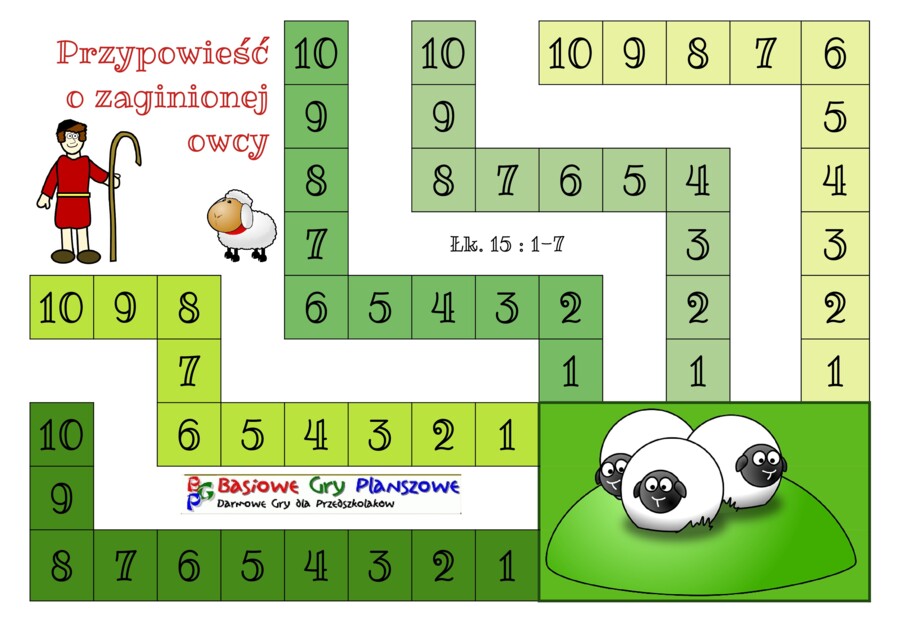 Przypowieść o zaginionej owcy – Gra planszowa