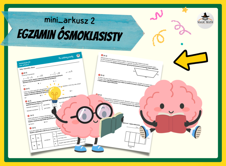 Przygotowanie do egzaminu - MINI ARKUSZ  2 - Na ostatniej prostej - E8