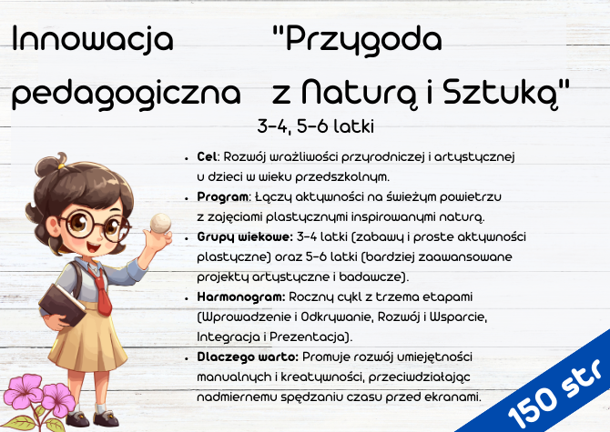 Innowacja Pedagogiczna: Przygoda z Naturą i Sztuką