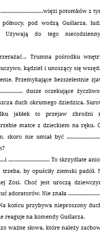Lektury bez byków. Seria dyktand (nie tylko) dla ósmoklasisty. Dziady cz. II
