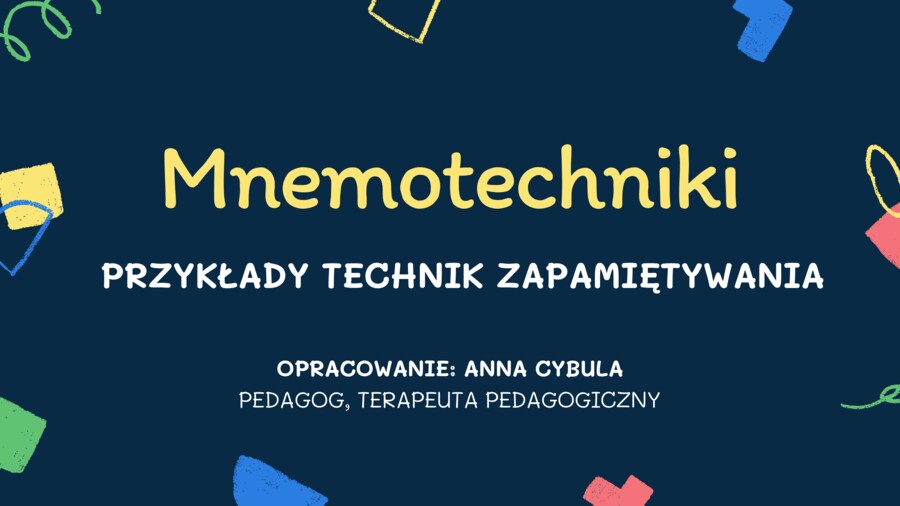 Prezentacja "Mnemotchniki"