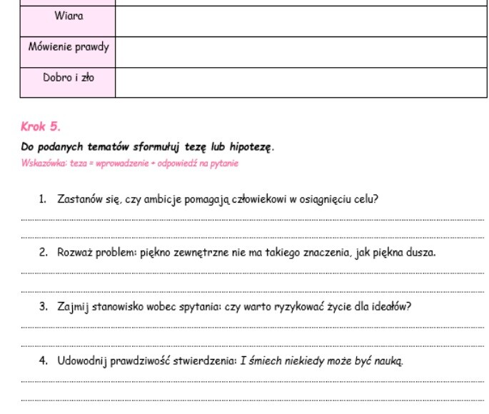 25 kroków do rozprawki