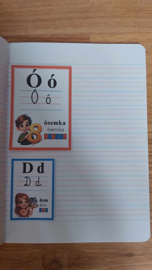 Monografia liter kl. 1/ Plansze demonstracyjne (dwa rozmiary) - pdf