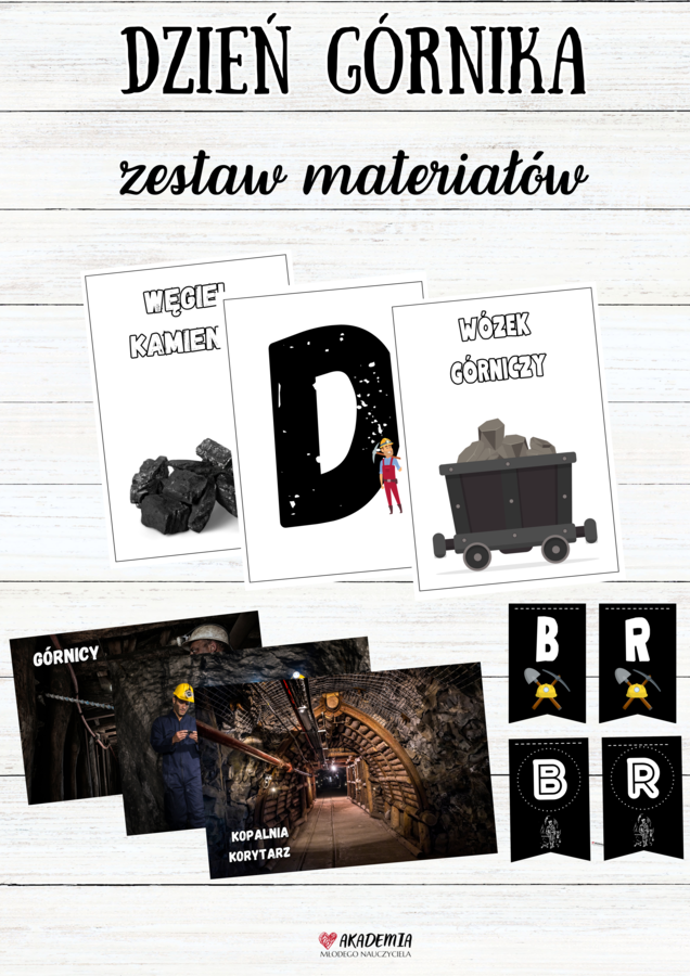 DZIEŃ GÓRNIKA - ZESTAW MATERIAŁÓW