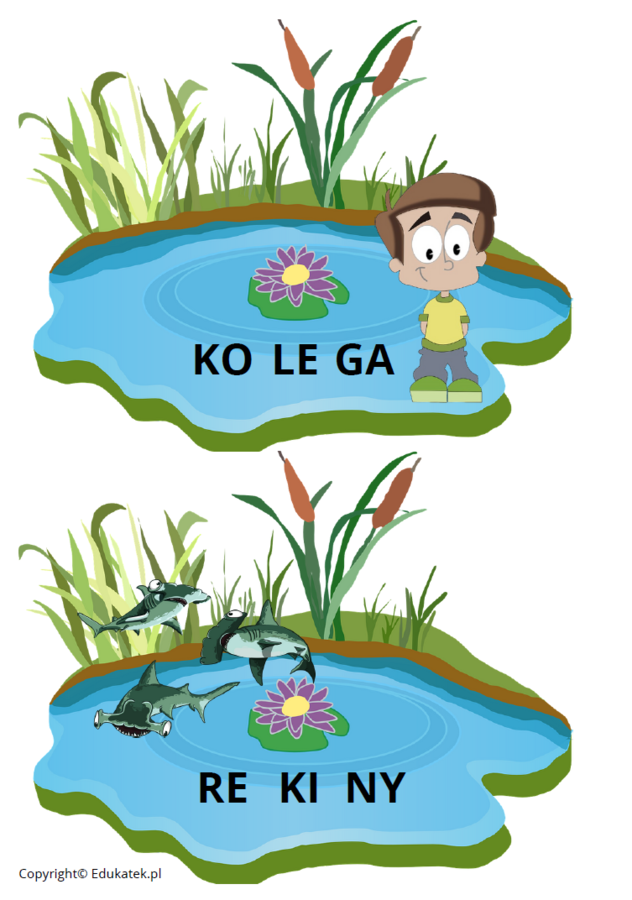 Sylabowe zabawy – nauka czytania