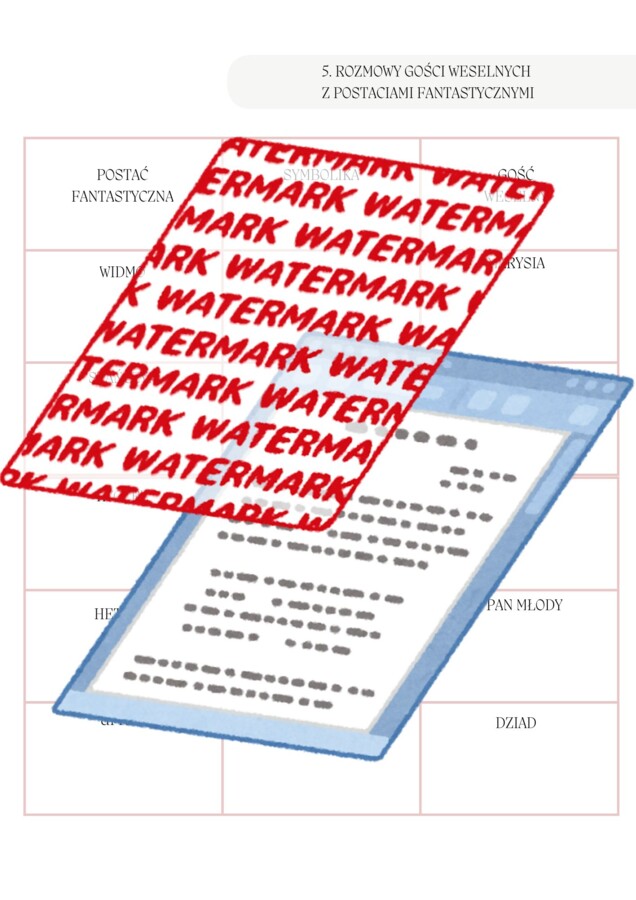 📒Notatnik maturalny „Wesele" Stanisław Wyspiański