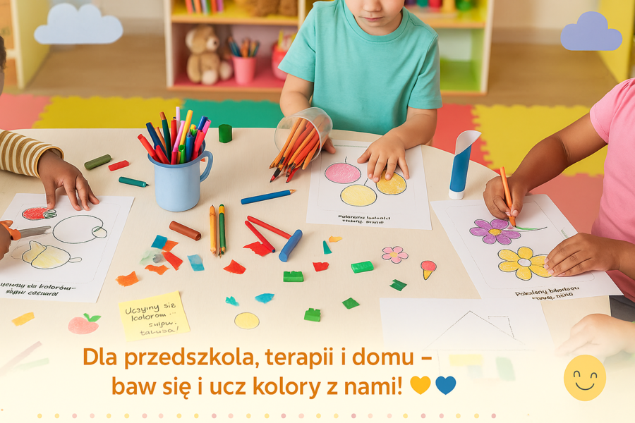 Karty pracy „Kolory wokół nas”