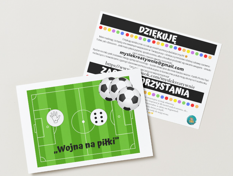 MATEMATYCZNE ZABAWY Z PIŁKĄ