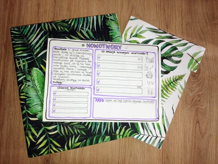 Nowotwory (klasa 7, klasa 8) - szarość