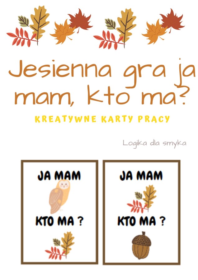 Jesienna gra ja mam, kto ma?