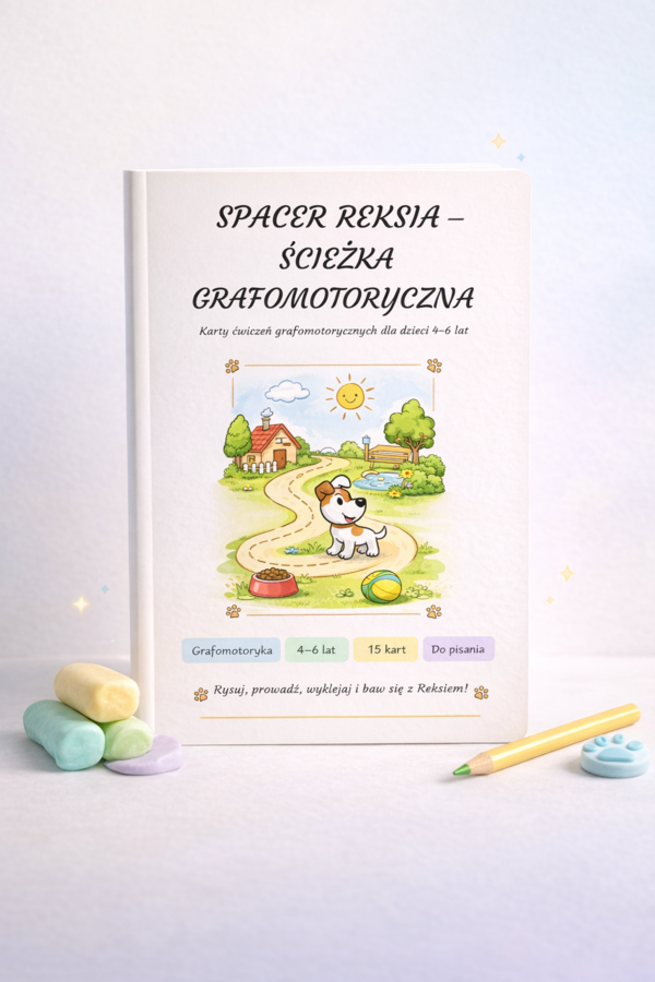 Spacer Reksia – ścieżka grafomotoryczna