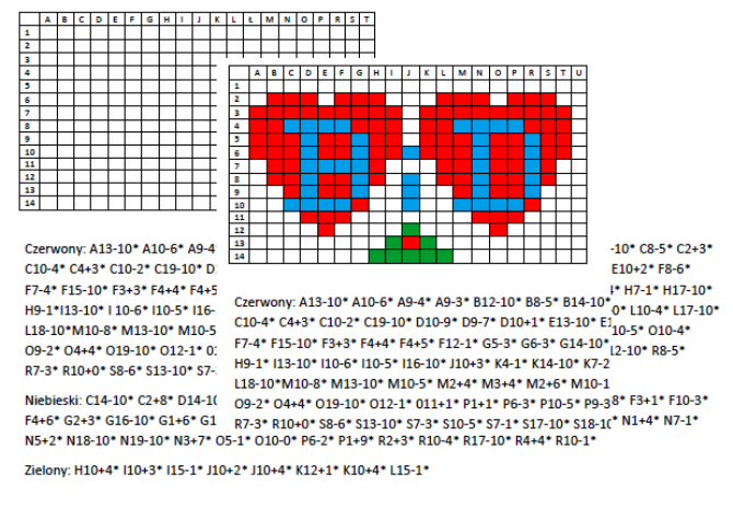 Kodowanka z okazji Dnia Babci i Dziadka