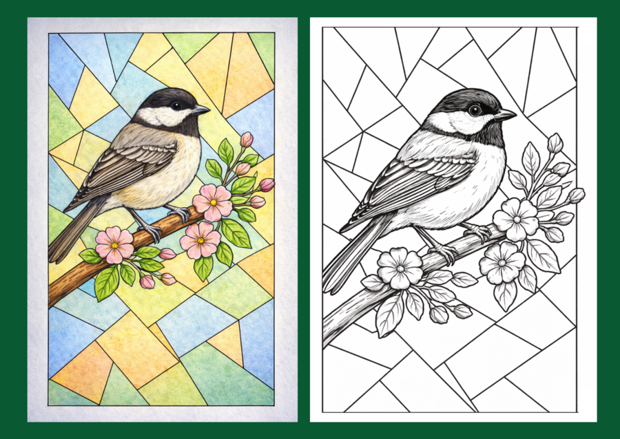 Kolorowanki WIOSNA – zestaw 37 stron do kolorowania