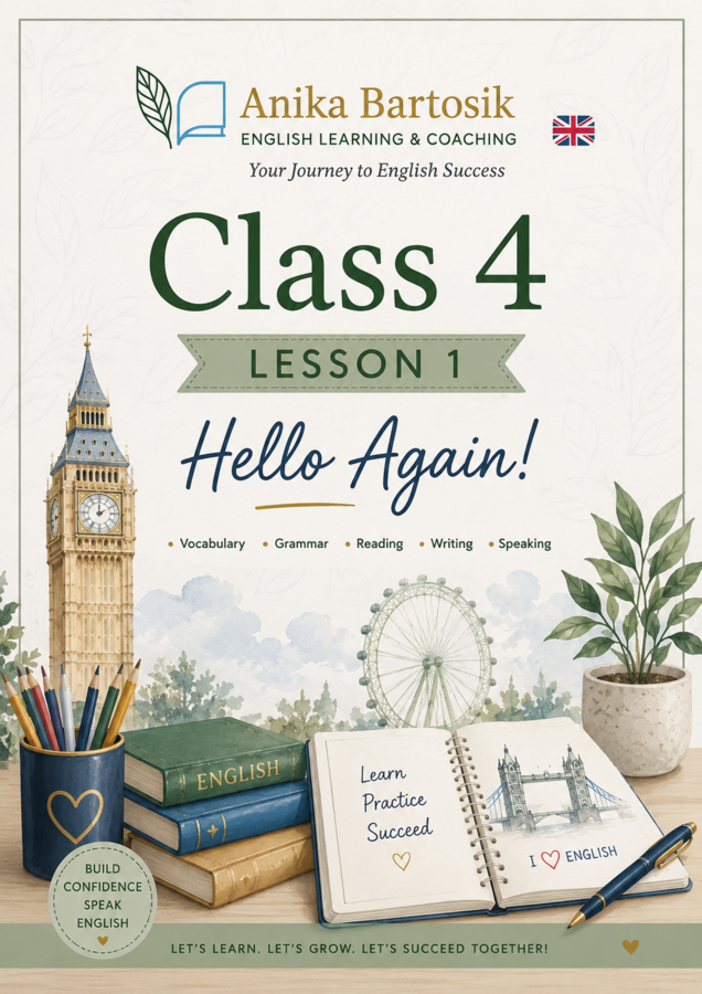 Class 4 – Lesson 1 „Hello Again!”