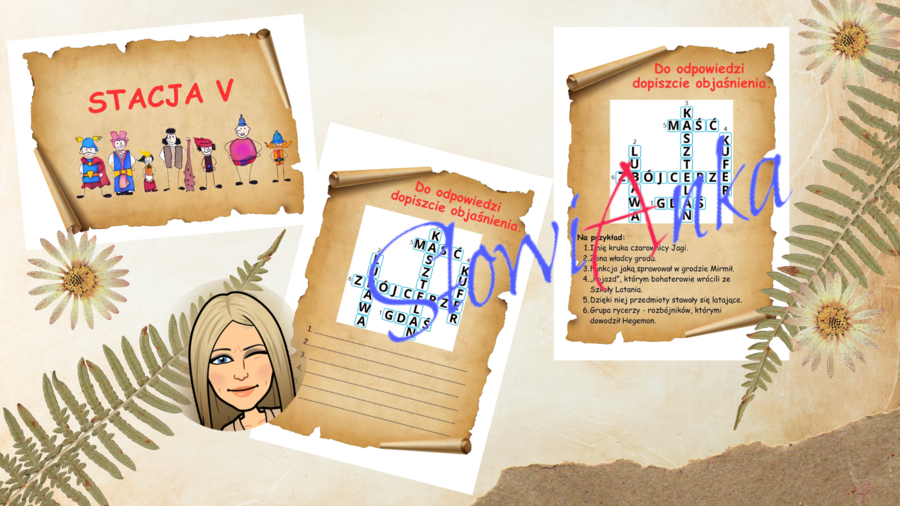 "Kajko i Kokosz. Szkoła latania" - STACJE ZADANIOWE