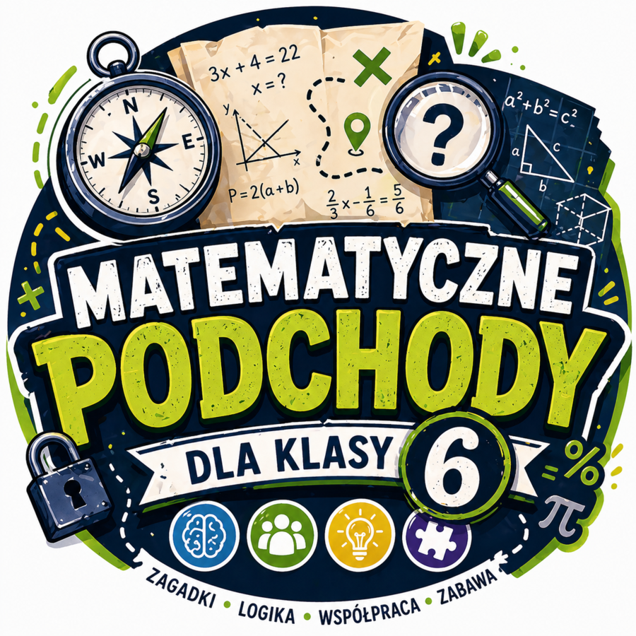 Podchody matematyczne dla klasy 6 SP – zabawa i zdrowa rywalizacja! 🌟