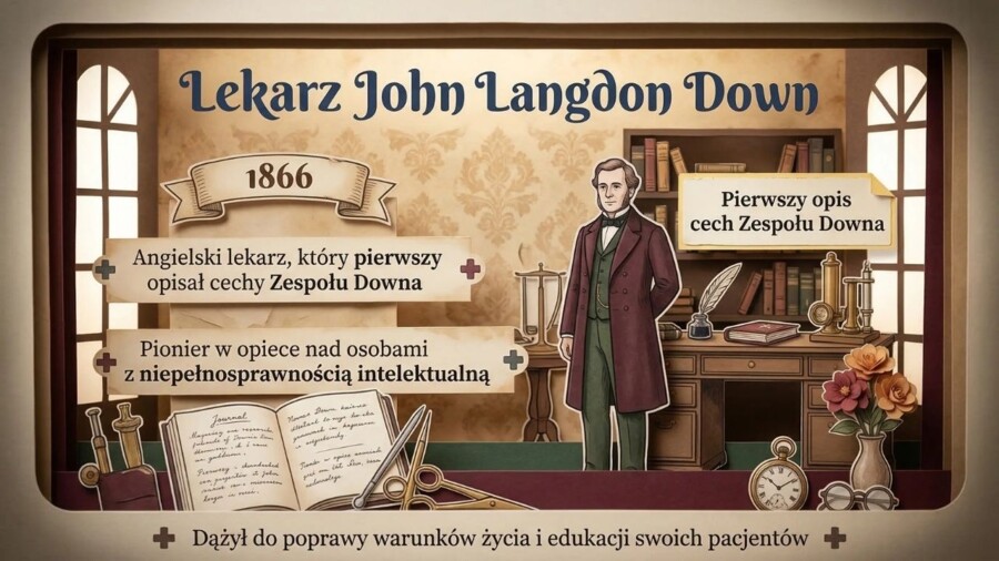 Zespół Downa (gazetka szkolna / prezentacja)