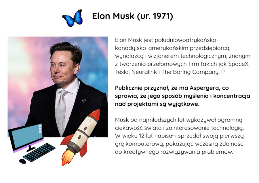 Gazetka z okazji "Światowego Dnia Świadomości Autyzmu" (plakat w formacie A4, A3 oraz 10 plansz w formacie A4)