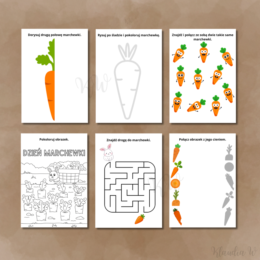 Dzień Marchewki - zestaw