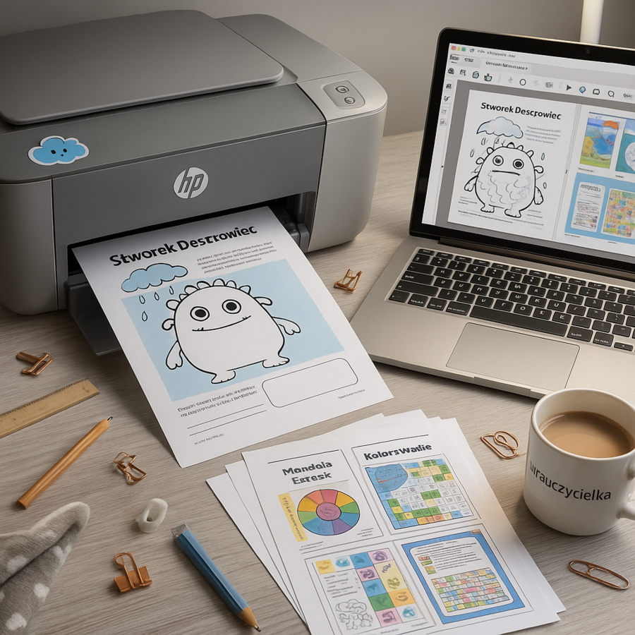 Karty pracy „Co robić w deszczowe dni?”