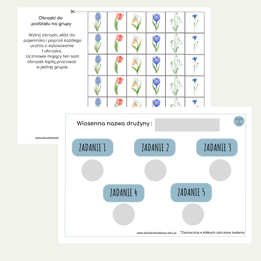 WIOSENNE STACJE ZADANIOWE dla 2 klasy