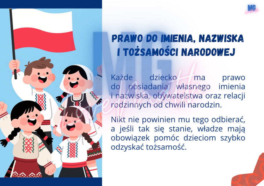 Prawa dziecka - gazetka / prezentacja na Dzień Praw Dziecka