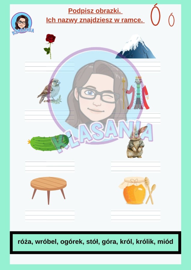 Dodatkowe karty pracy- klasa 1 - marzec 1