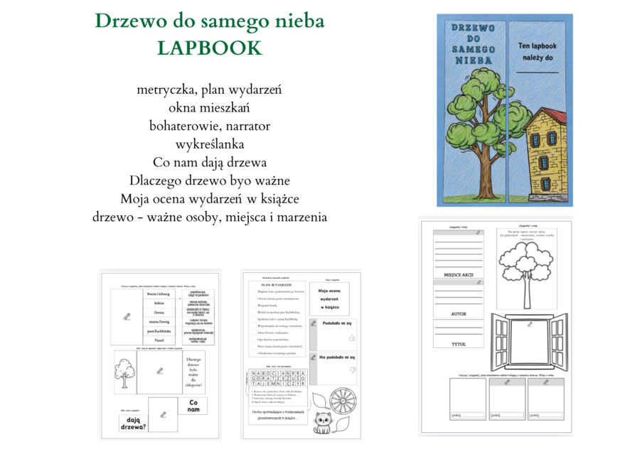 Drzewo do samego nieba - lapbook
