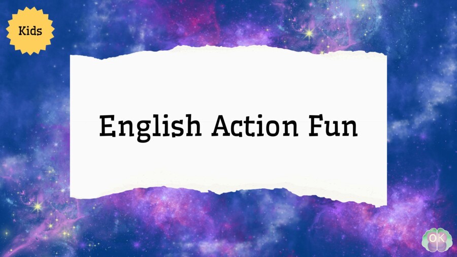 English Action Fun for Kids – ruch, śmiech i nauka angielskiego w jednym!angielski dla dzieci, zabawy ruchowe, nauka przez zabawę, przedszkole, klasy 1–3, aktywność na lekcji, rozgrzewka językowa, ESL games, ruch i nauka, English for kids, action games,