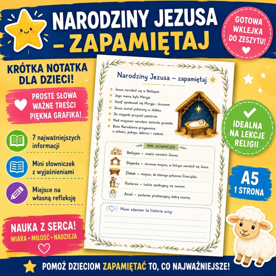 Narodziny Jezusa - najważniejsze informacje