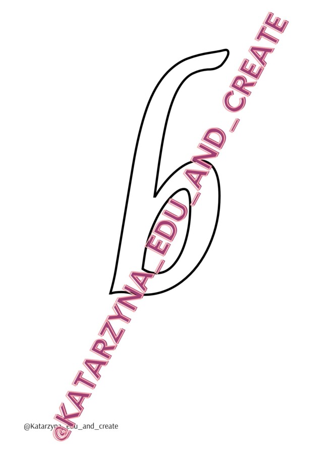 Szablon liter - charm - małe