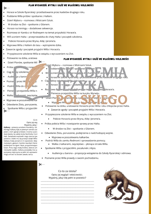 Zwiadowcy. Zestaw do pracy na lekcjach