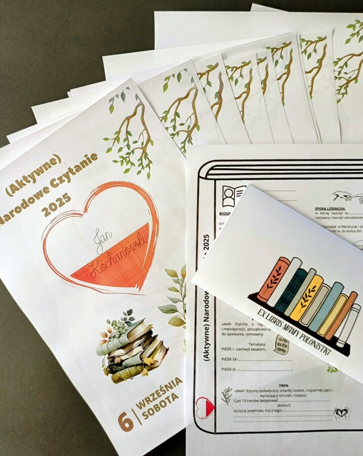 (Aktywne) Narodowe Czytanie 2025 - Jan Kochanowski