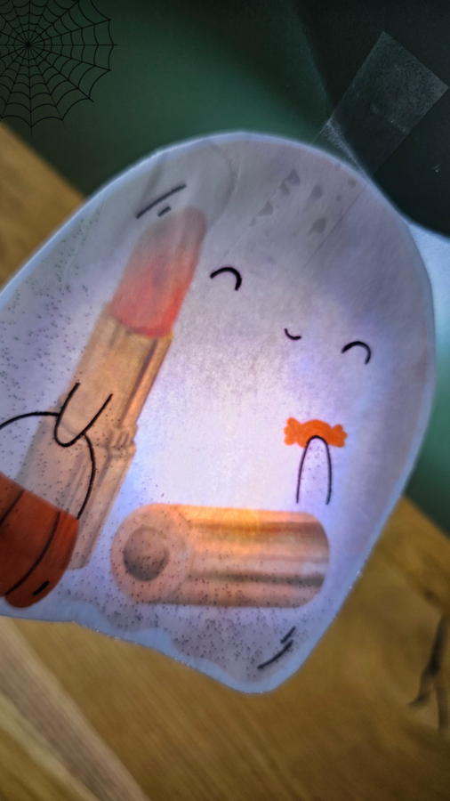 Halloween DYSLALIA zabawy z latarką LOGOPEDIA