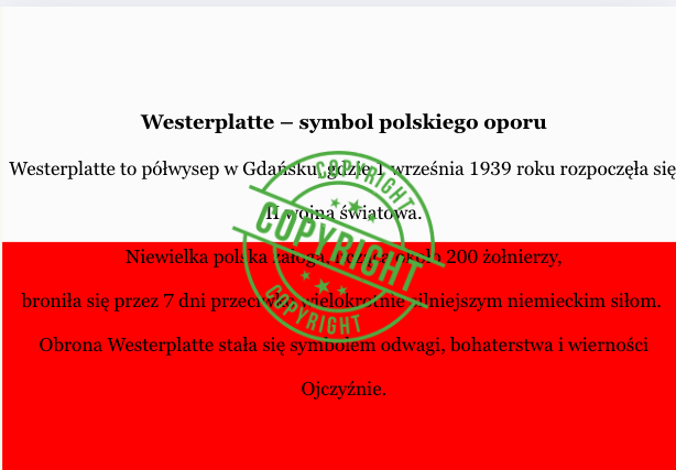 1 września w szkole – gotowa dekoracja historyczna- | Rocznica wybuchu II wojny światowej|48 stron w formacie A4 i mniejszym| duży plakat z mapą Polski|