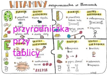 Klasa 7. Biologia. Witaminy rozpuszczalne w tłuszczach