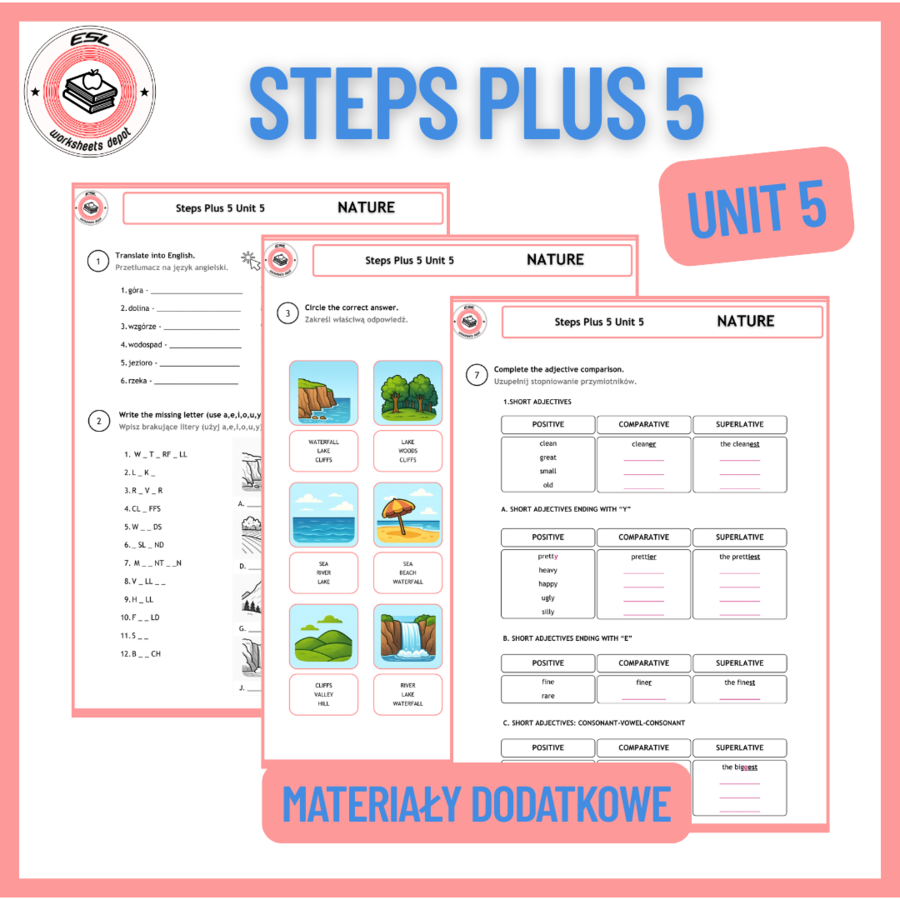 Steps Plus 5 Unit 5 - materiały dodatkowe