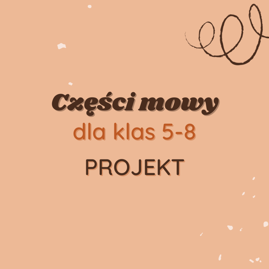 Projekt: Części mowy dla klas 5-8