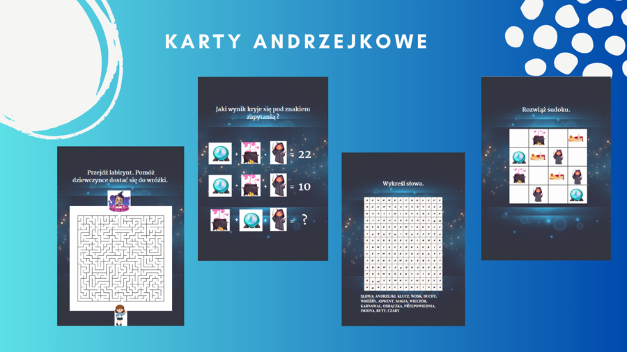 KARTA PRACY - ANDRZEJKI