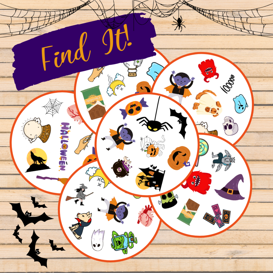 Find It - Halloween | gra typu Dobble